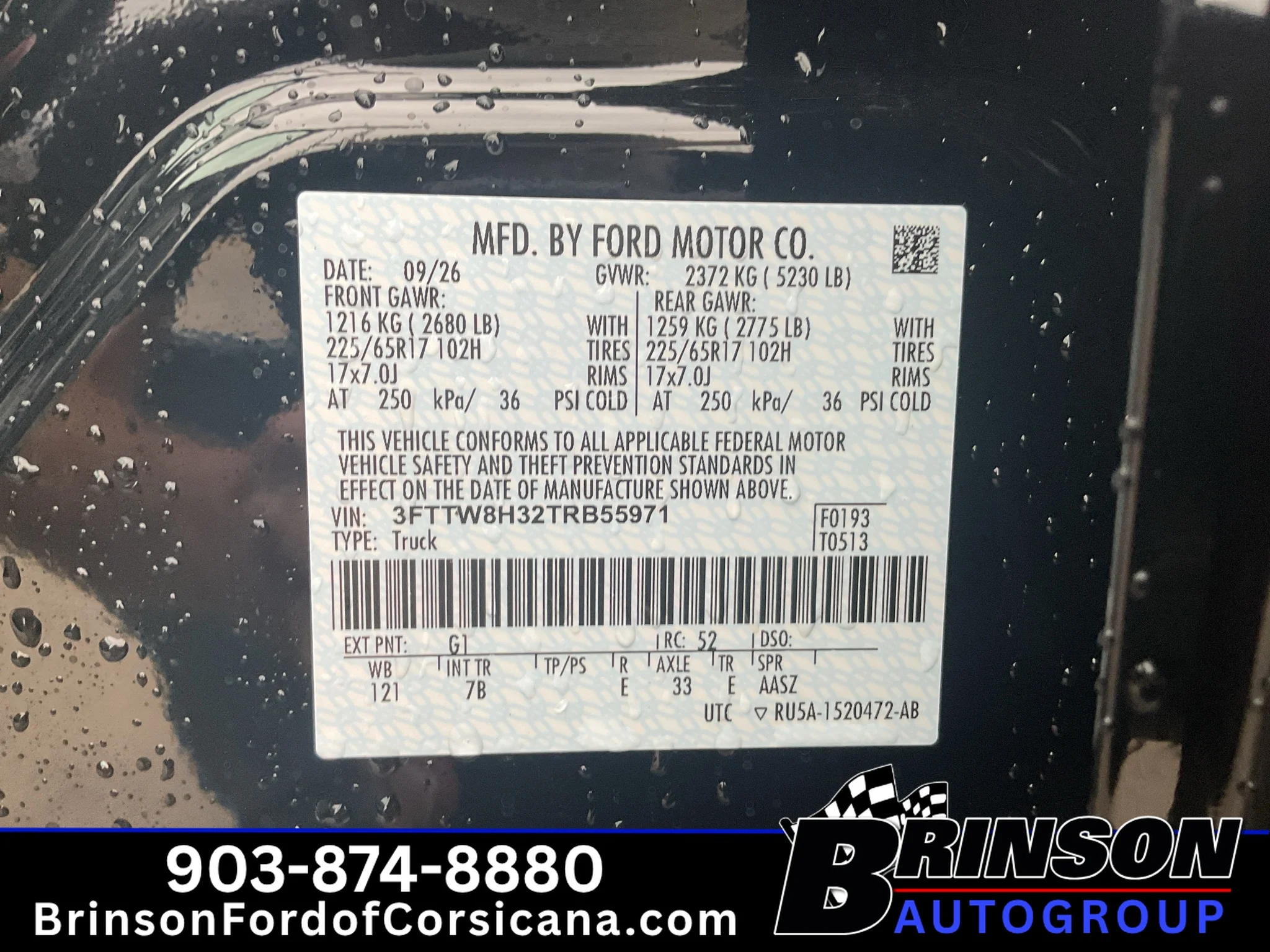 New 2026 Shadow Black Ford XLT image 16