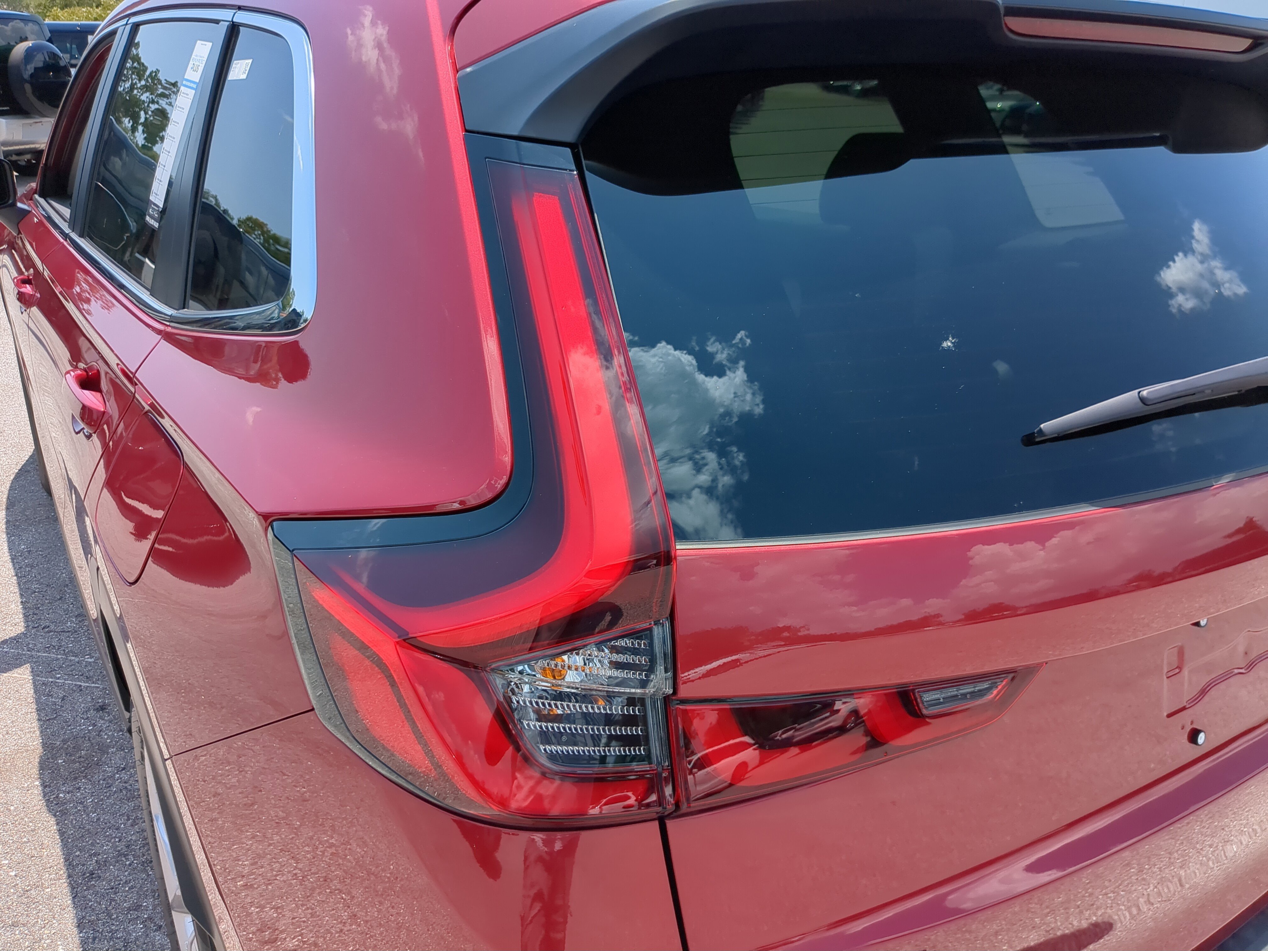 New 2026 Radiant Red Metallic Honda EX image 11