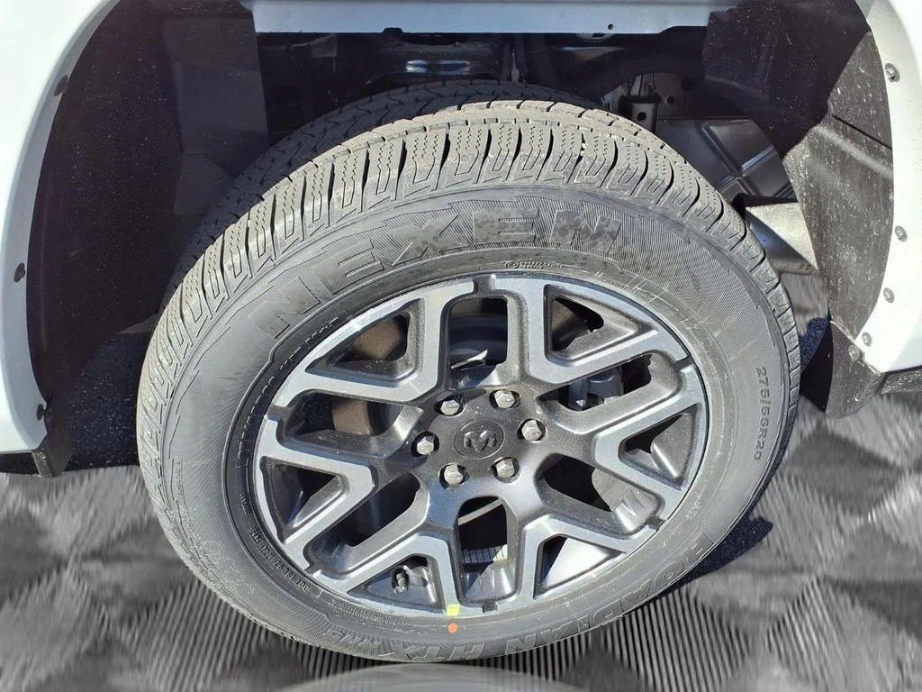 New 2026 Bright White Clear-Coat Exterior Paint RAM Laramie image 18
