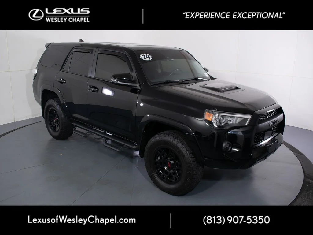 Used 2024 Black Toyota TRD Pro image 2