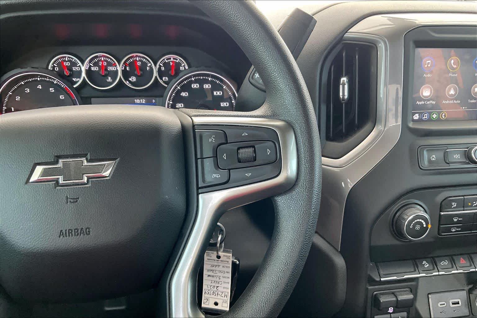 Used 2021 Shadow Gray Metallic Chevrolet Custom Trail Boss image 22