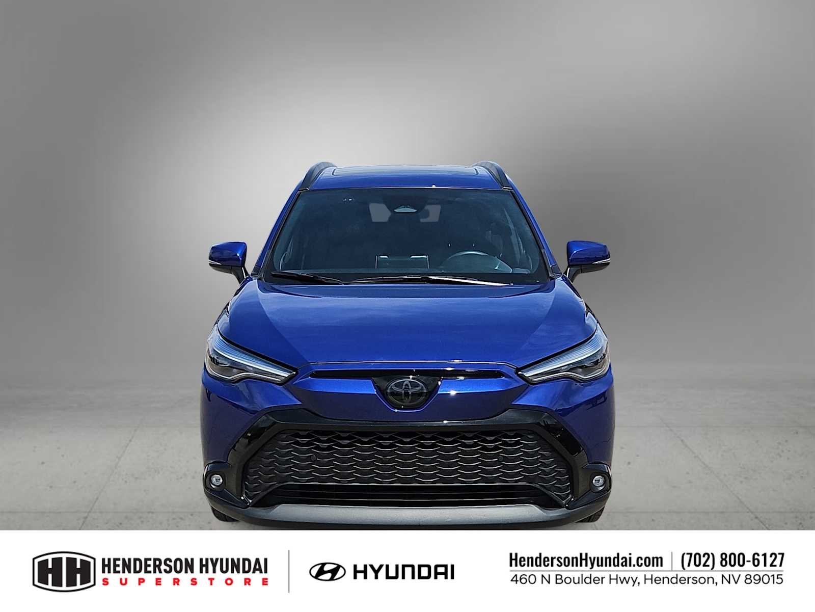 Used 2023 Blue Crush Metallic Toyota Hybrid XSE image 3