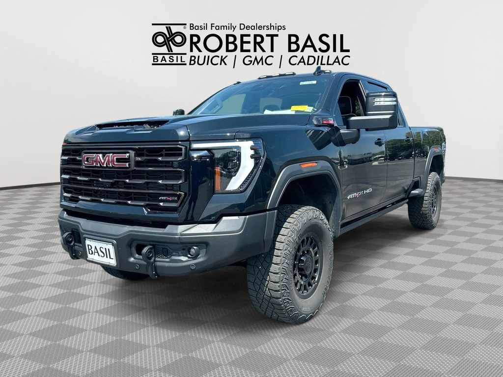 Used 2024 Onyx Black GMC AT4X image 1