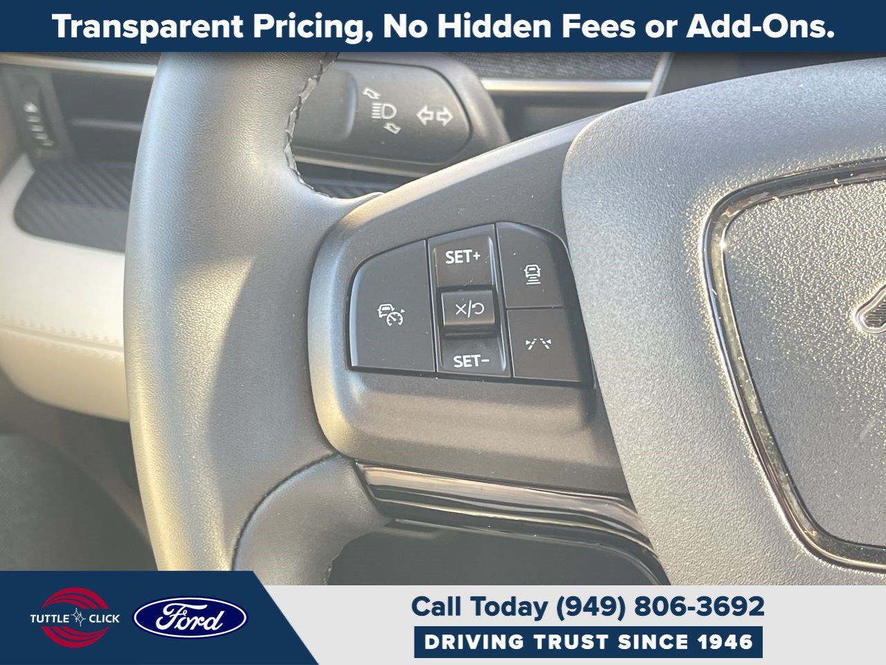 Certified Used 2023 Shadow Black Ford Premium image 35