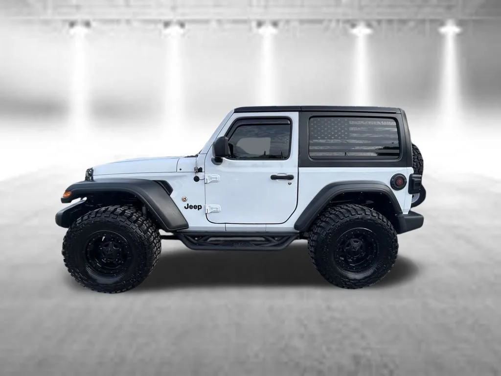 Certified Used 2022 Bright White Clearcoat Jeep Willys image 8