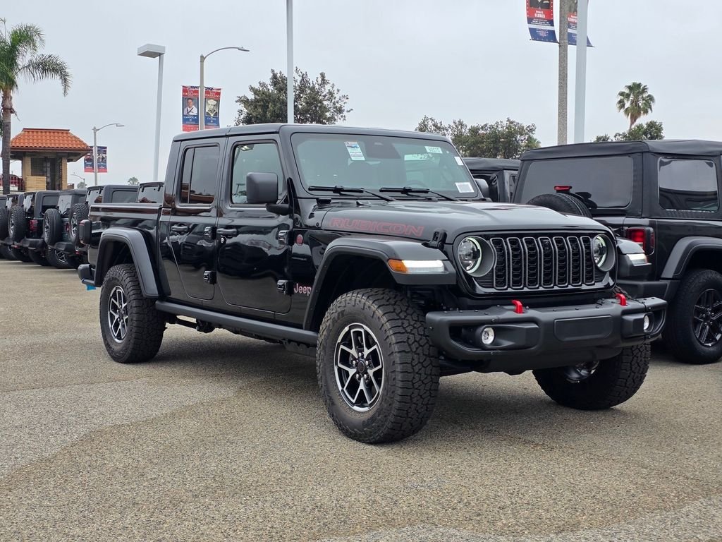 New 2026 Black Clear-Coat Exterior Paint Jeep Rubicon X image 1