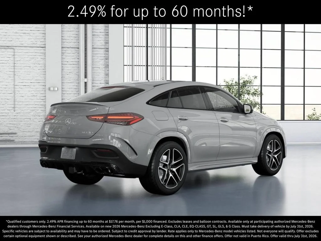 New 2026 MANUFAKTUR Alpine Grey Mercedes-Benz AMG® GLE 53 4MATIC+ Coupe image 63