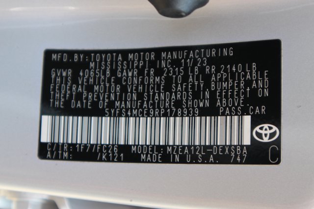 Used 2024 Silver Toyota SE image 20
