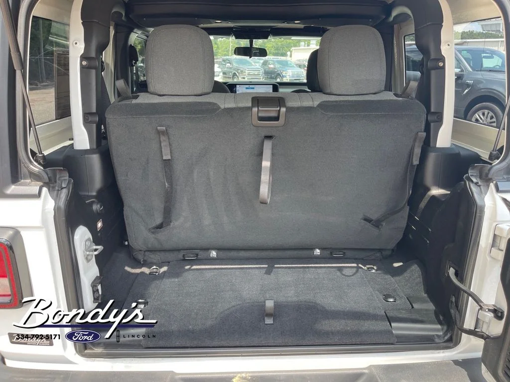 Used 2025 Bright White Clearcoat Jeep Sport image 14