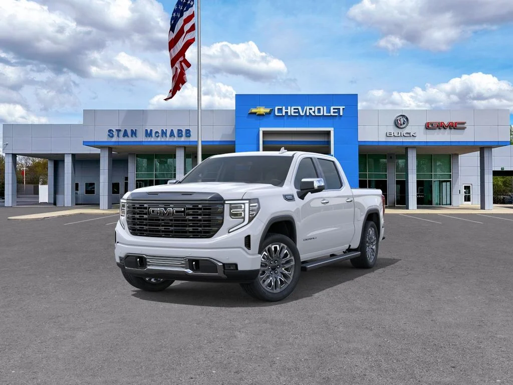 New 2026 Glacier White Tricoat GMC Denali Ultimate image 8