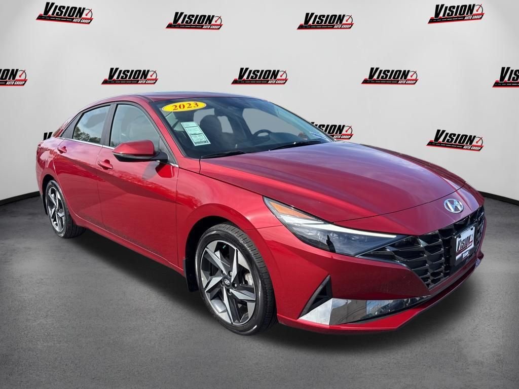 Certified Used 2023 Red Hyundai Limited image 6