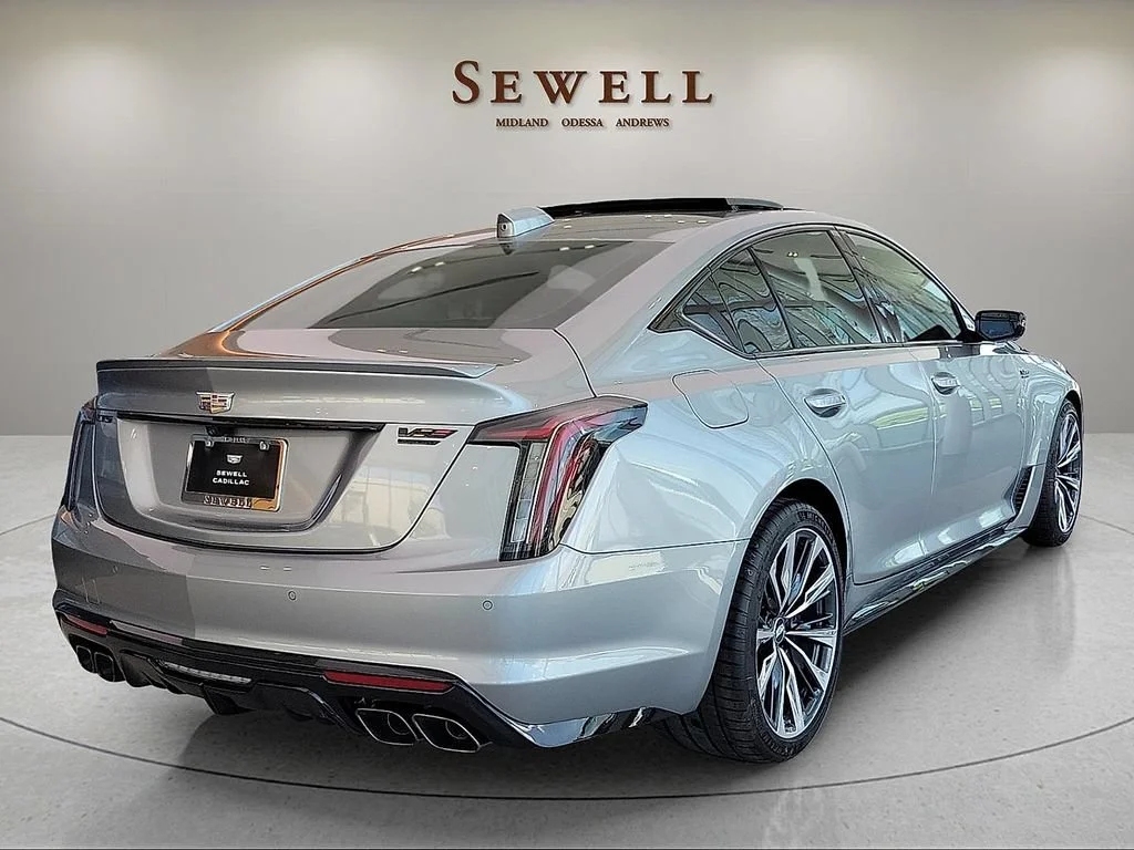 New 2026 Argent Silver Metallic Cadillac V-Series Blackwing image 4