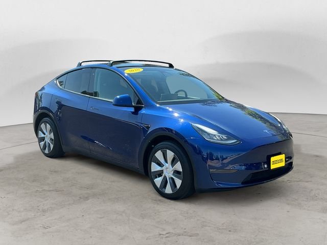 Used 2020 Blue Tesla Long Range image 3