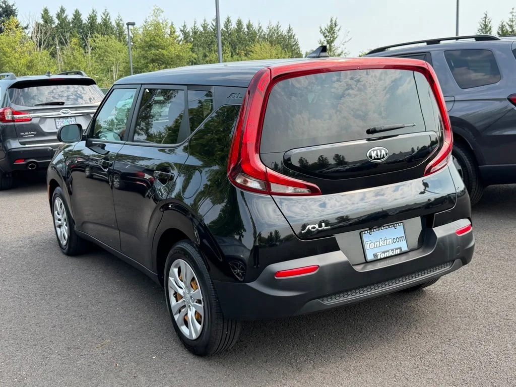 Used 2021 Cherry Black Kia LX image 5