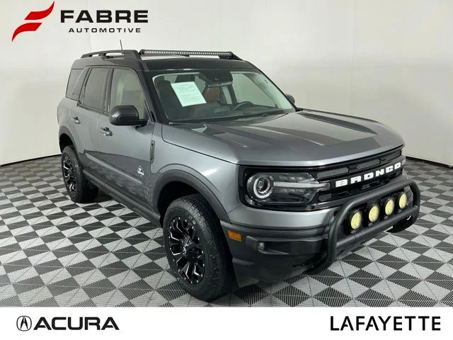 Used 2021 Carbonized Gray Metallic Ford Outer Banks image 1