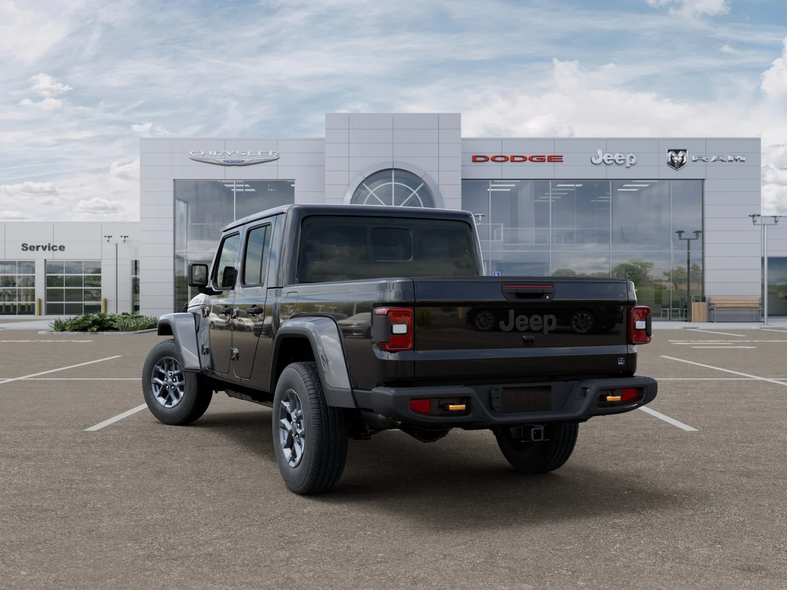 New 2026 Black Clear-Coat Exterior Paint Jeep 85th Anniversary Edition image 30