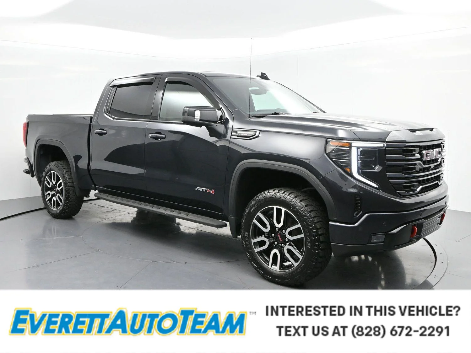 Used 2024 Titanium Rush Metallic GMC AT4 image 1