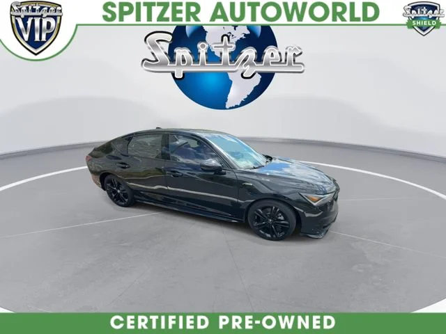 Certified Used 2026 Black Acura A-Spec Tech Package image 2
