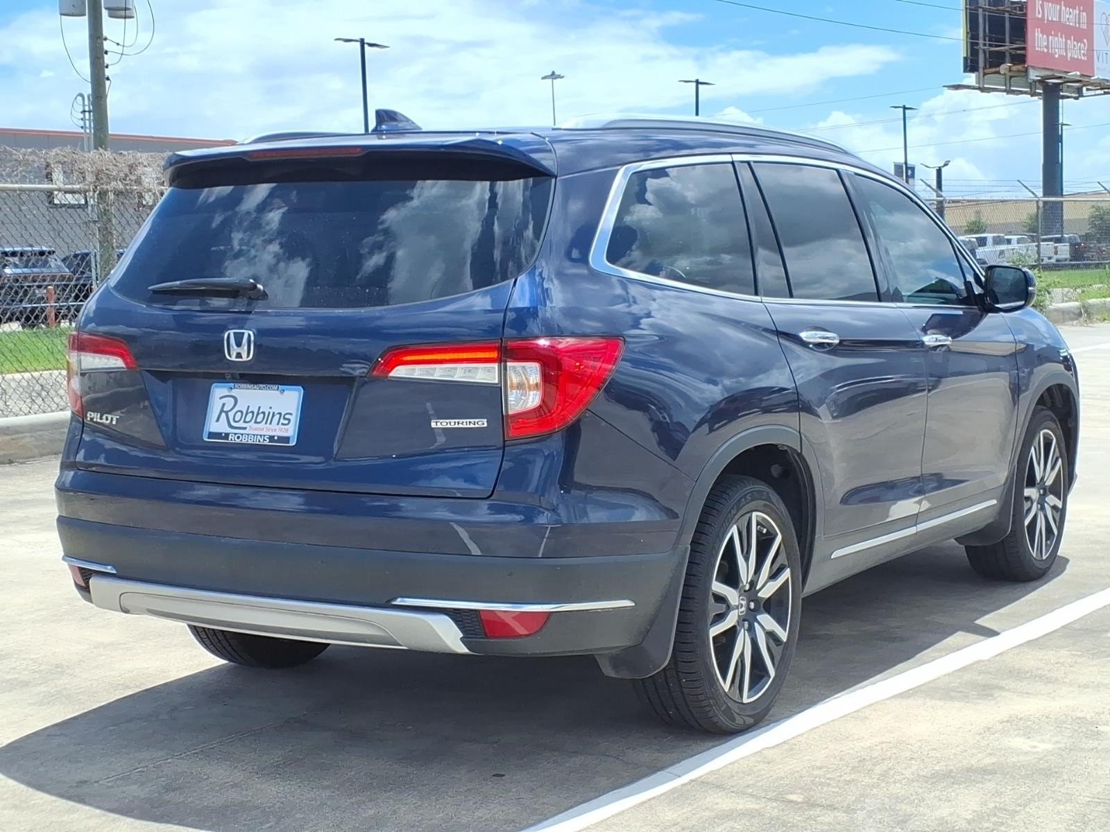 2022 Honda Pilot Touring 7-Passenger Blue at AutoNation Chrysler Jeep Dodge Ram Spring
