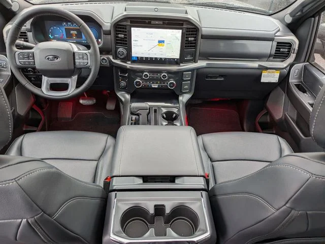 New 2025 Carbonized Gray Metallic Ford Lariat® image 16