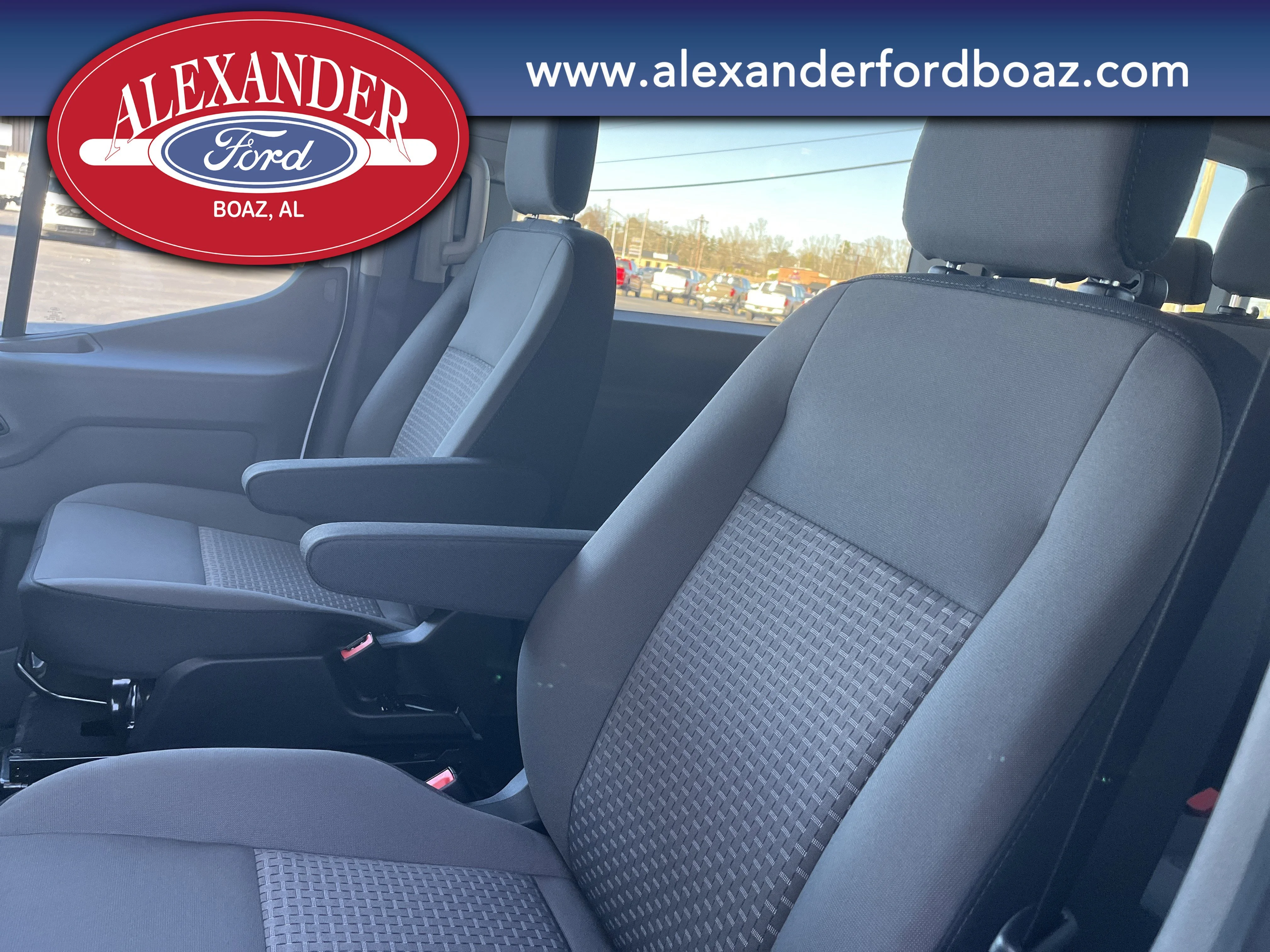 New 2026 Oxford White Ford Passenger Van XLT image 11