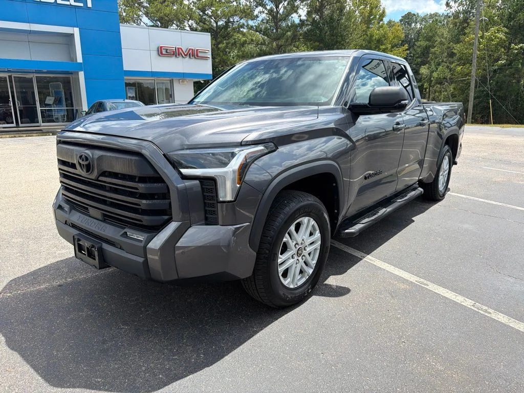 Used 2023 Magnetic Gray Metallic Toyota SR5 image 1