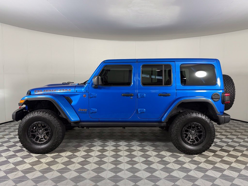 Used 2022 Blue Jeep Unlimited Rubicon image 10