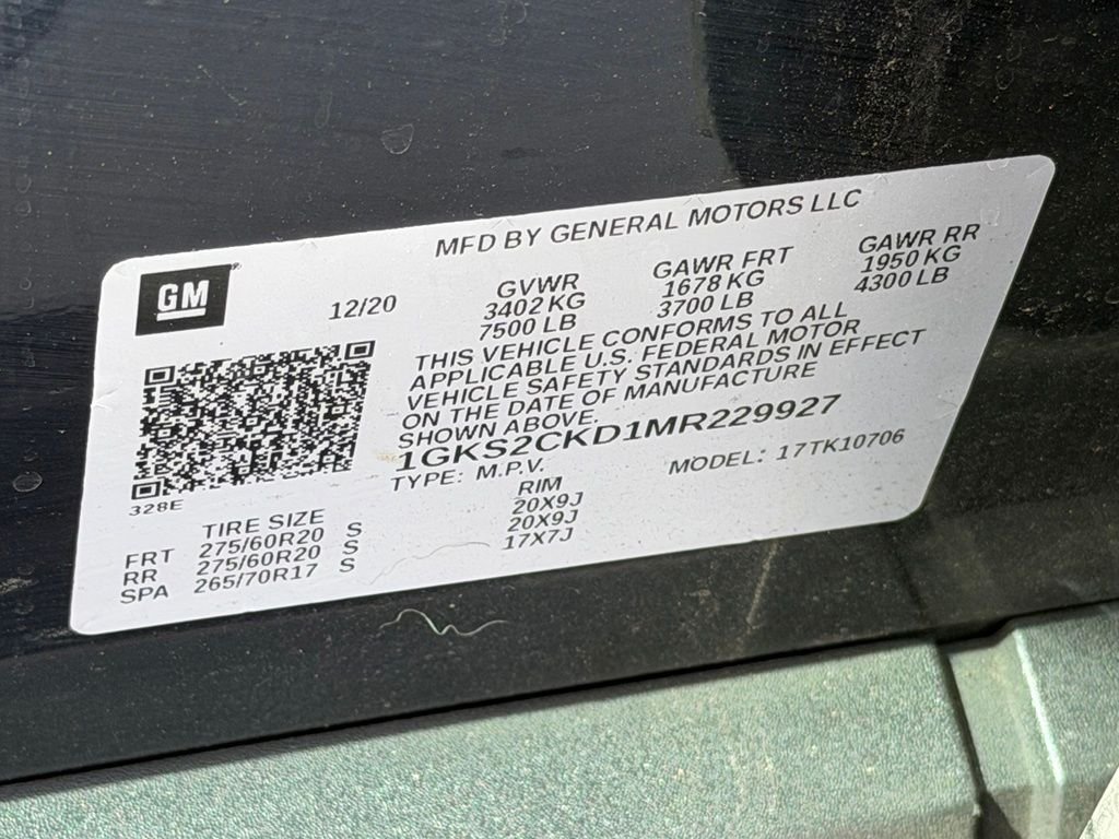 Used 2021 Blue GMC AT4 image 28