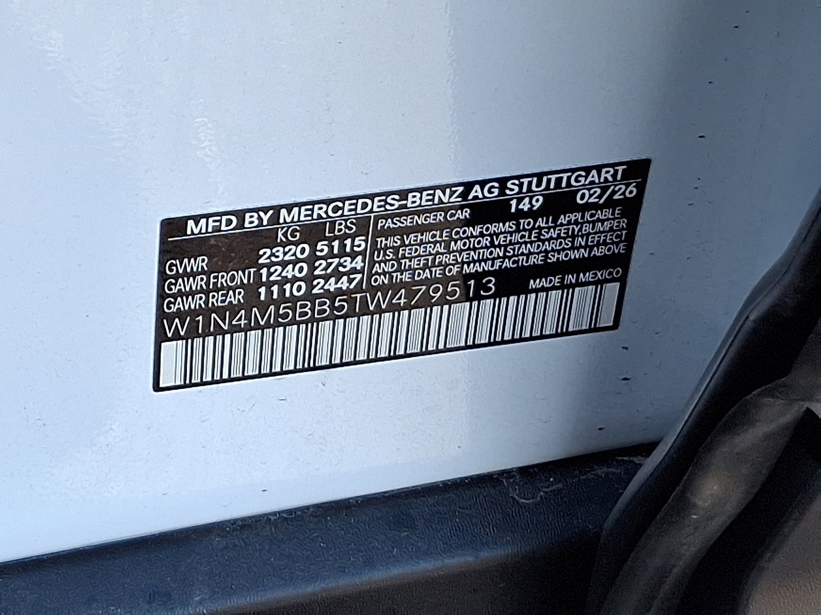 New 2026 Polar White Mercedes-Benz AMG® GLB 35 4MATIC® SUV image 14