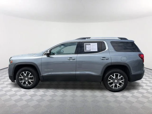 Used 2021 SATIN STEEL METALLIC GMC SLE image 8