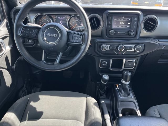 Used 2019 Gray Jeep Unlimited Sport image 12