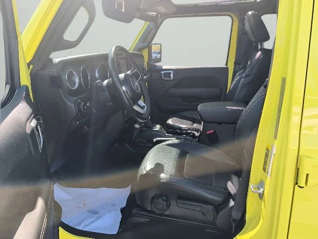 Used 2023 Yellow Jeep Sahara 4xe image 10