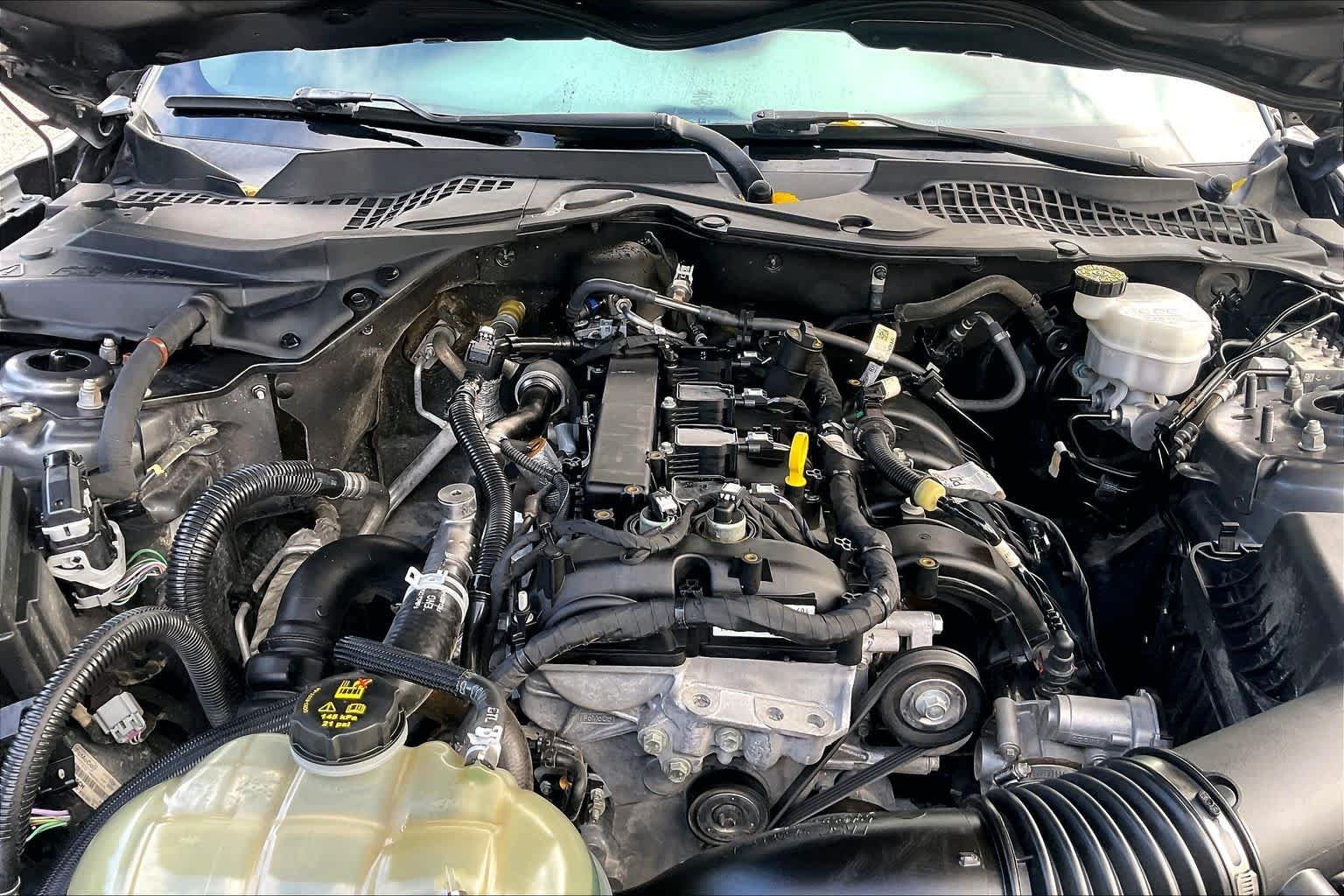 Used 2021 Carbonized Gray Metallic Ford EcoBoost image 32