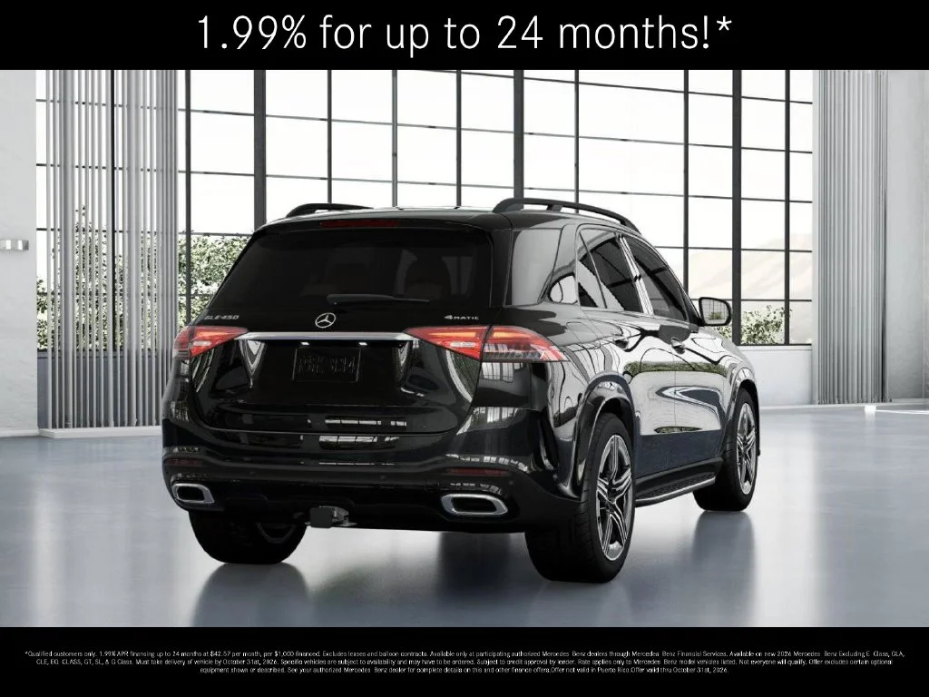 New 2026 Obsidian Black Metallic Mercedes-Benz GLE 450 image 23