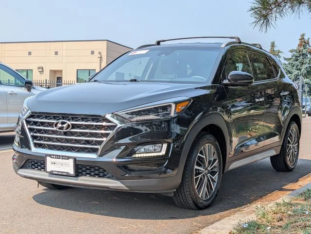 Used 2021 Black Noir Pearl Hyundai Limited image 5