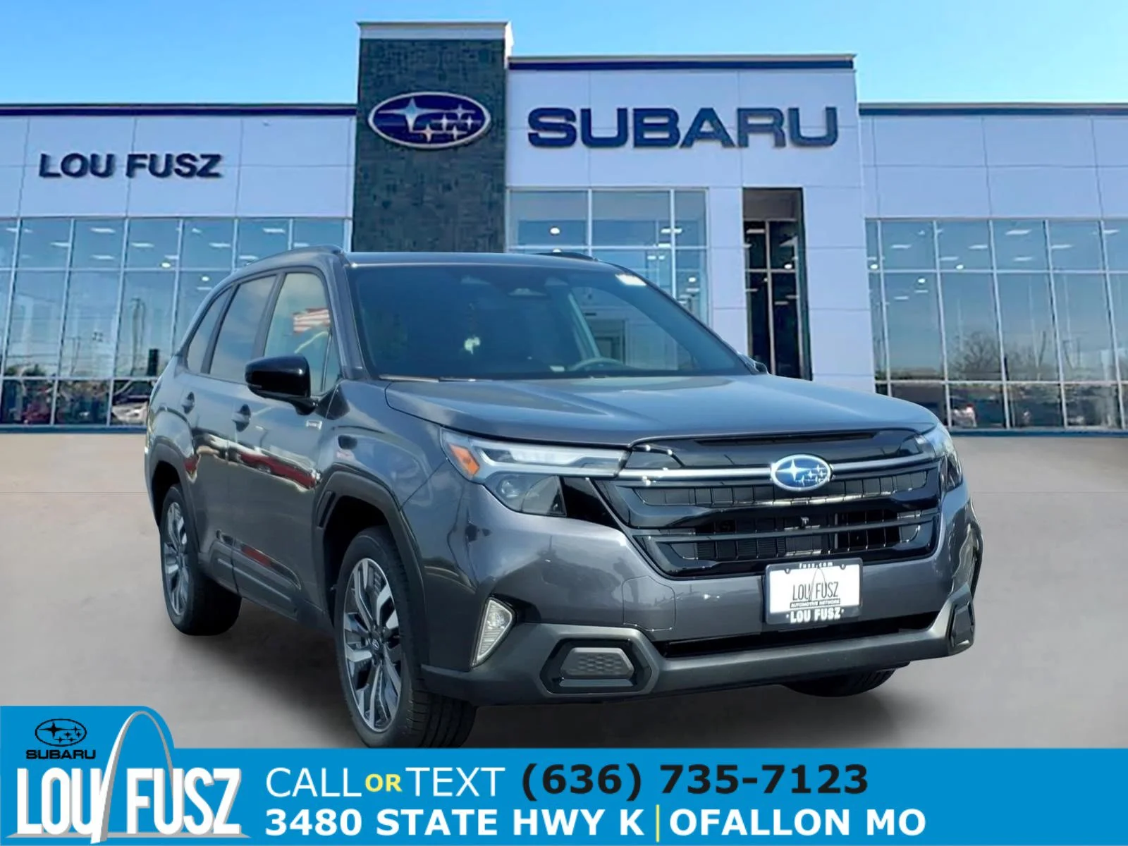 New 2026 MAGNETITE GRAY METALLIC Subaru Touring Hybrid image 1