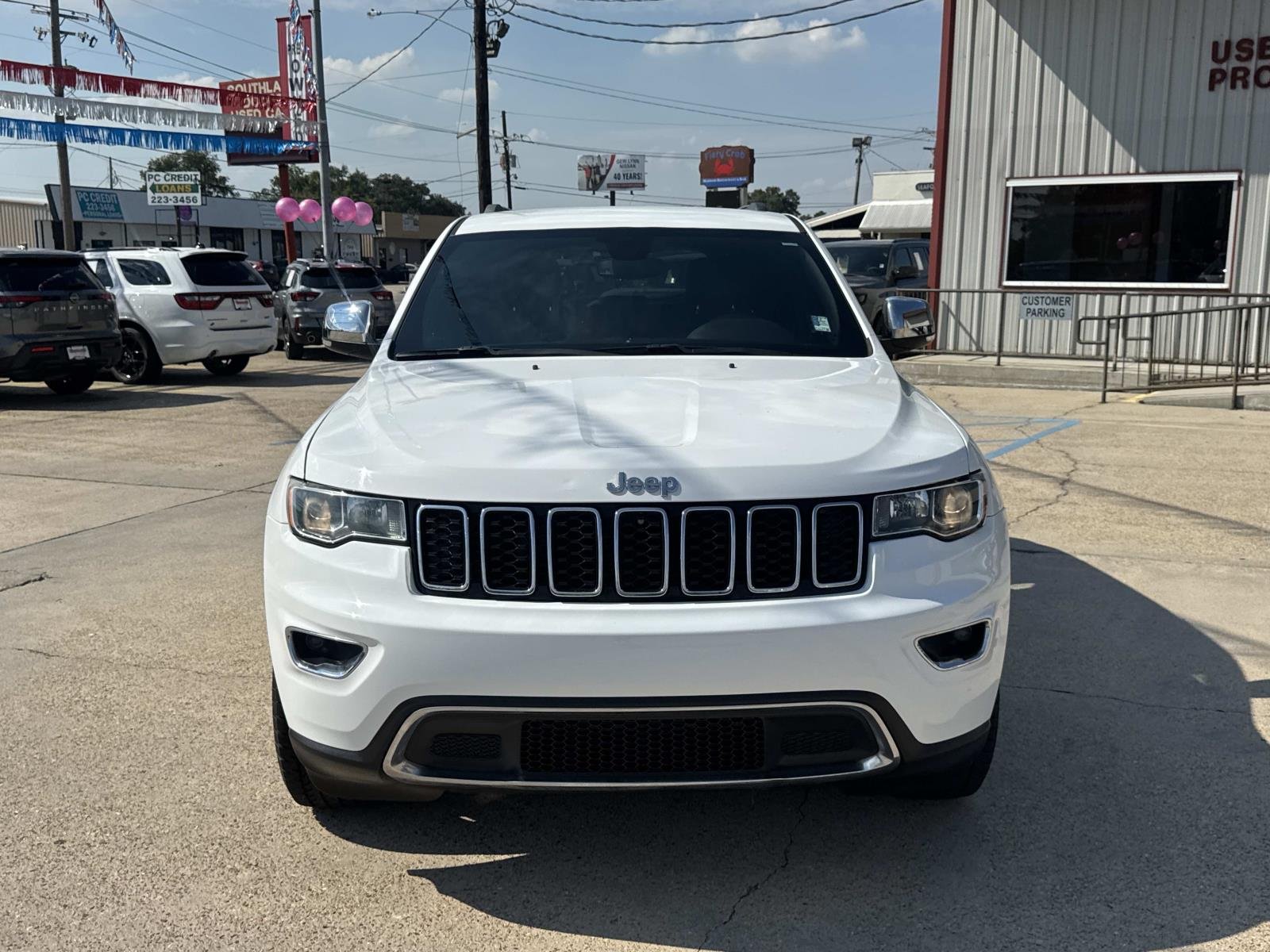 Used 2018 Bright White Clearcoat Jeep Limited image 2