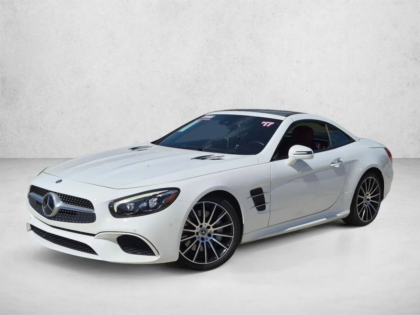 Used 2017 Polar White Mercedes-Benz SL 450 image 1