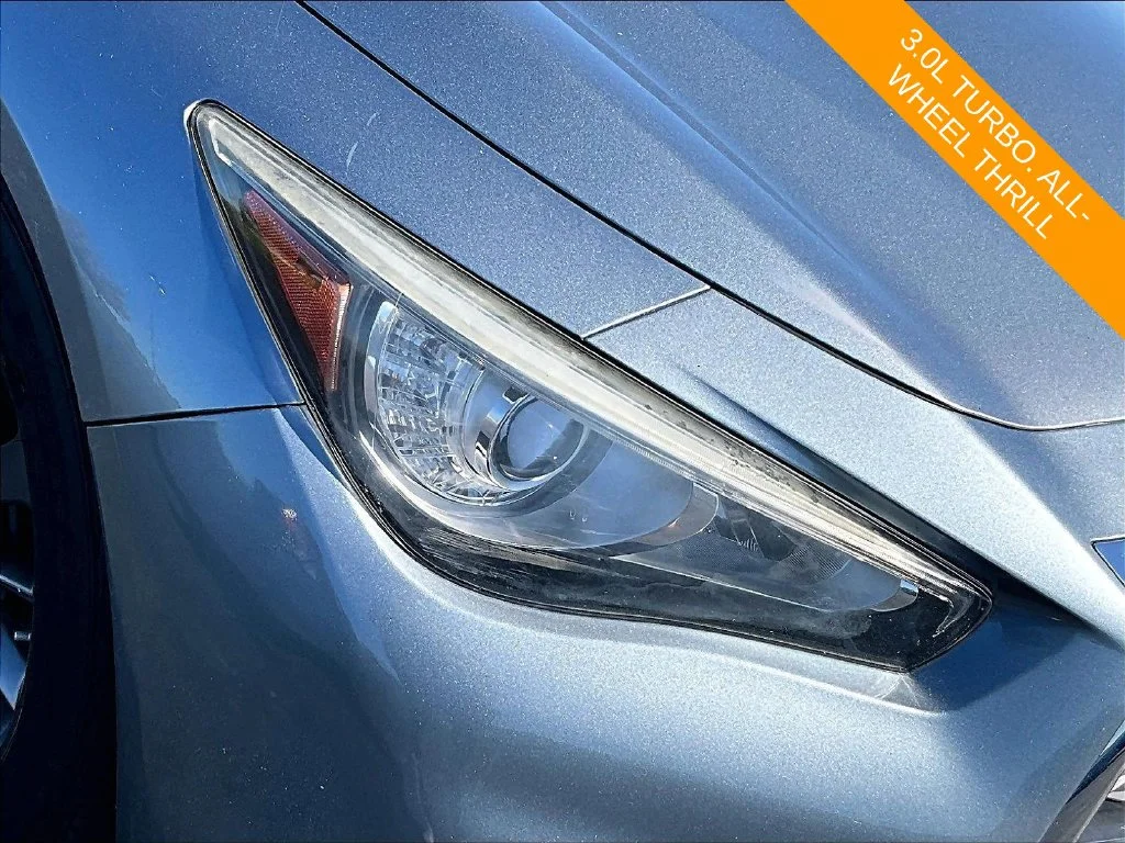 Used 2018 Blue INFINITI 3.0t LUXE image 27
