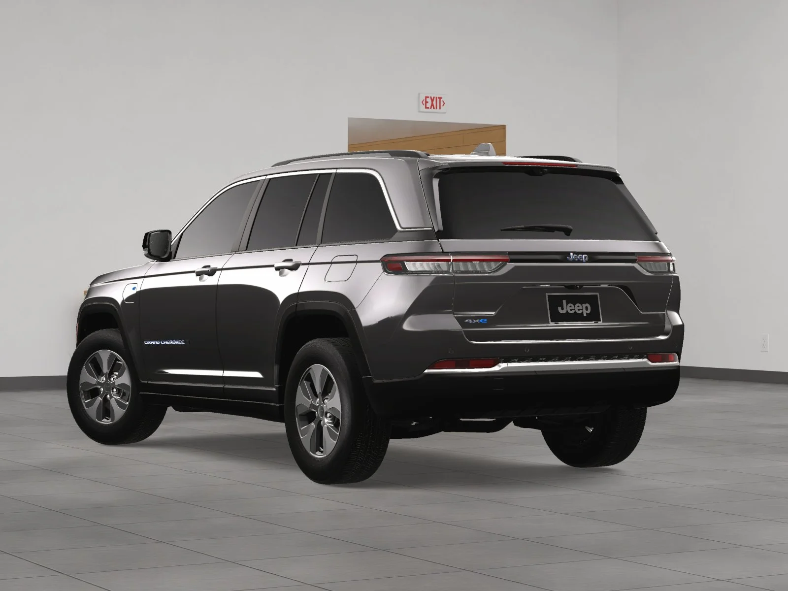 New 2024 Baltic Gray Metallic Clear-Coat Exterior Paint Jeep 4xe image 35