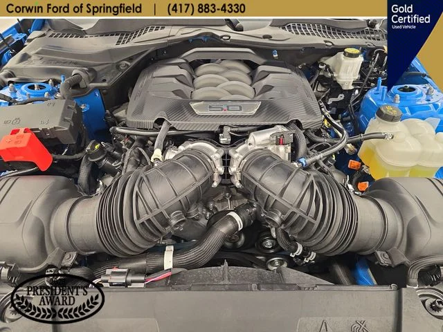 Certified Used 2024 Grabber Blue Ford GT Premium image 33