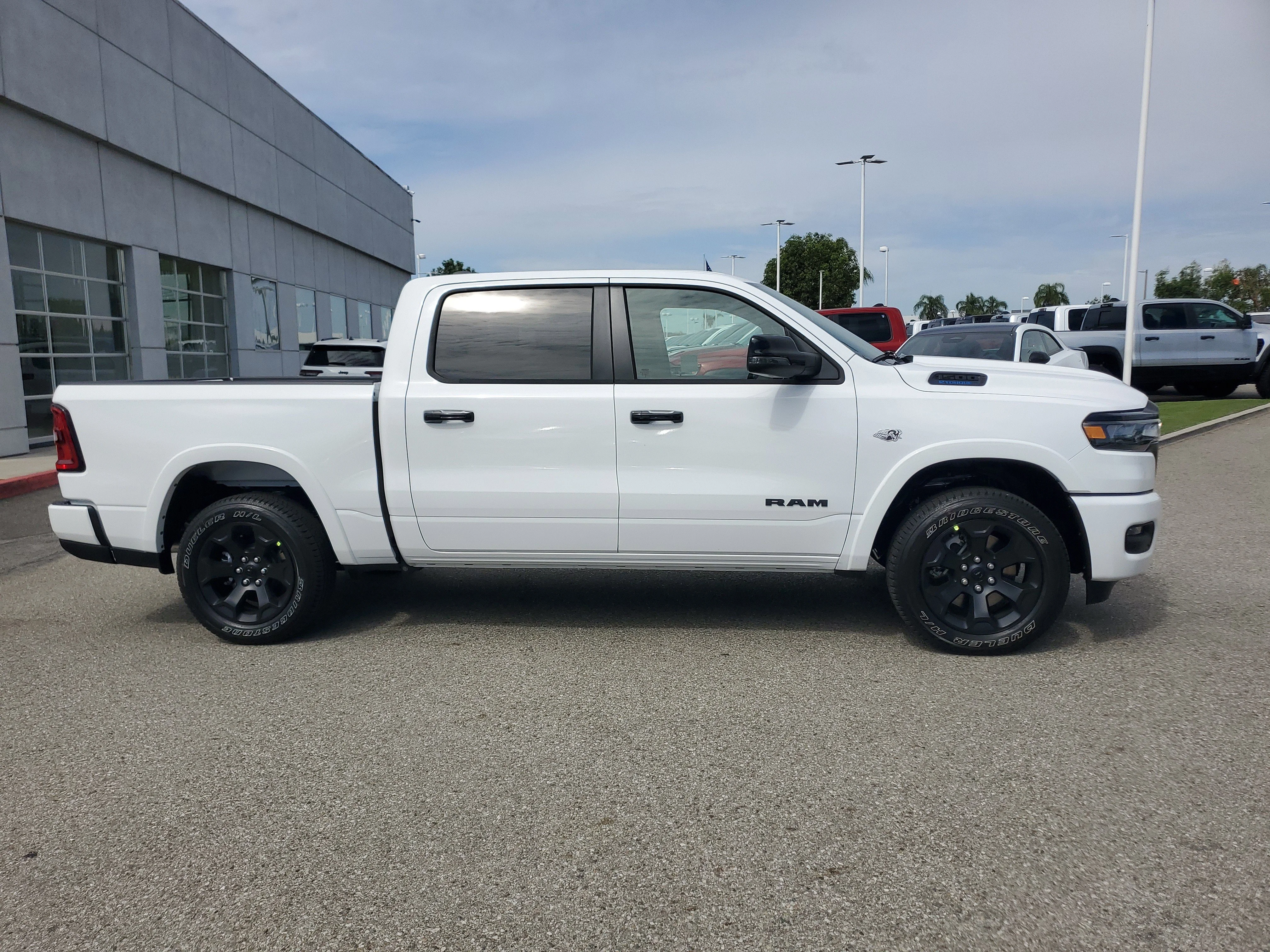 New 2026 Bright White Clear-Coat Exterior Paint RAM Big Horn/Lone Star image 2
