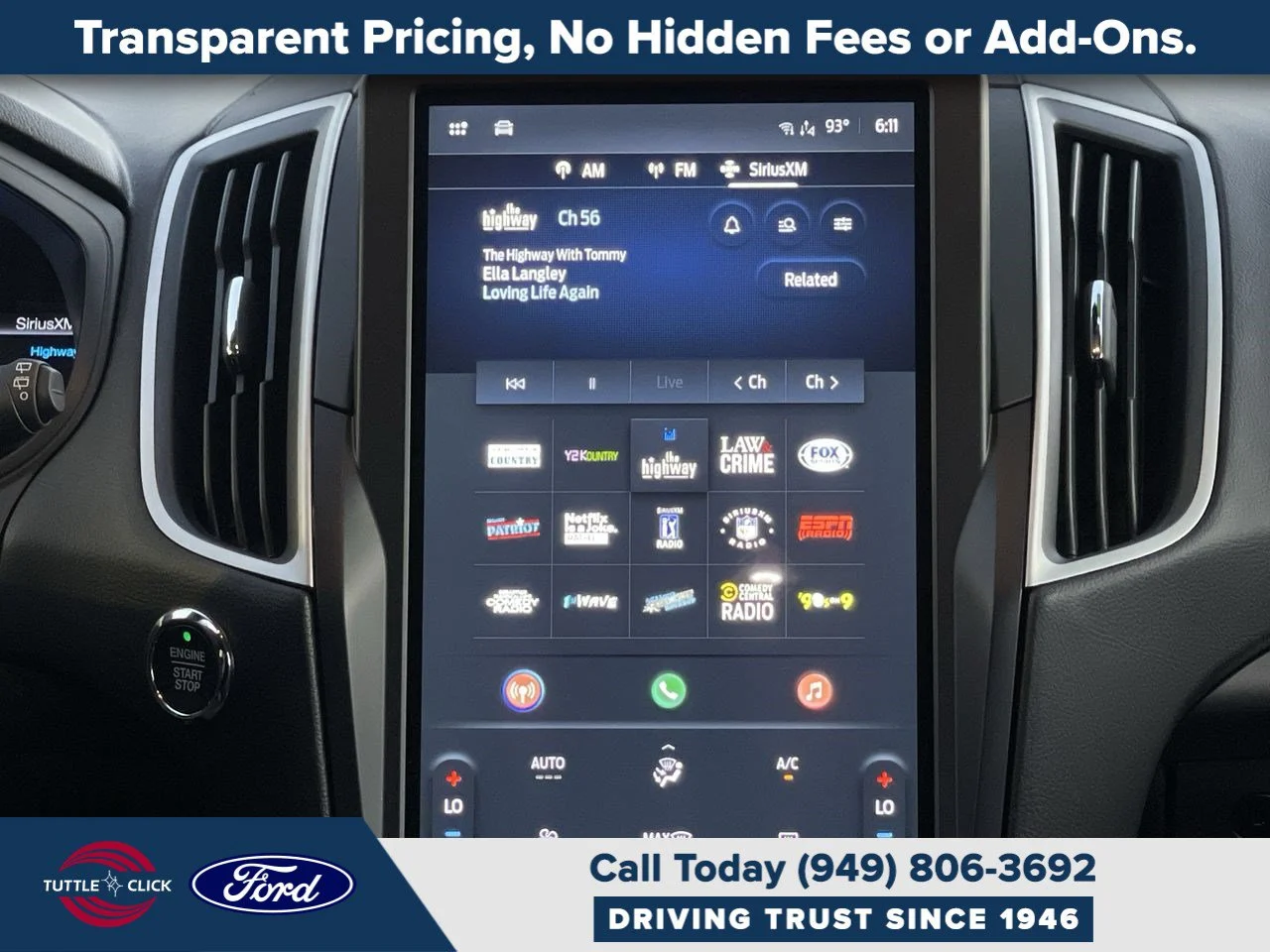 Used 2023 ICONIC SILVER MET Ford SE image 23
