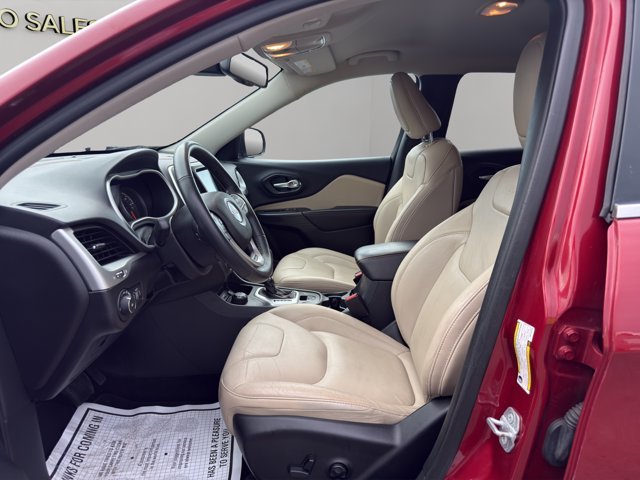 Used 2016 Deep Cherry Red Crystal Pearlcoat Jeep Limited image 9