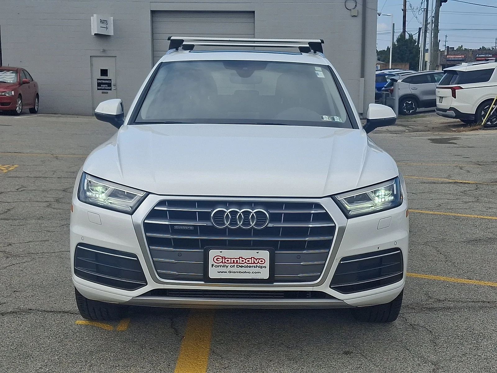 Used 2020 White Audi 45 Premium Plus image 7