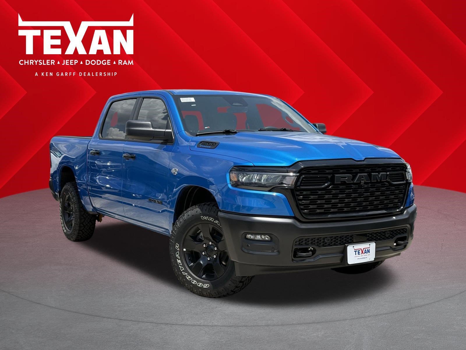 New 2026 Hydro Blue Pearl-Coat Exterior Paint RAM Warlock image 1