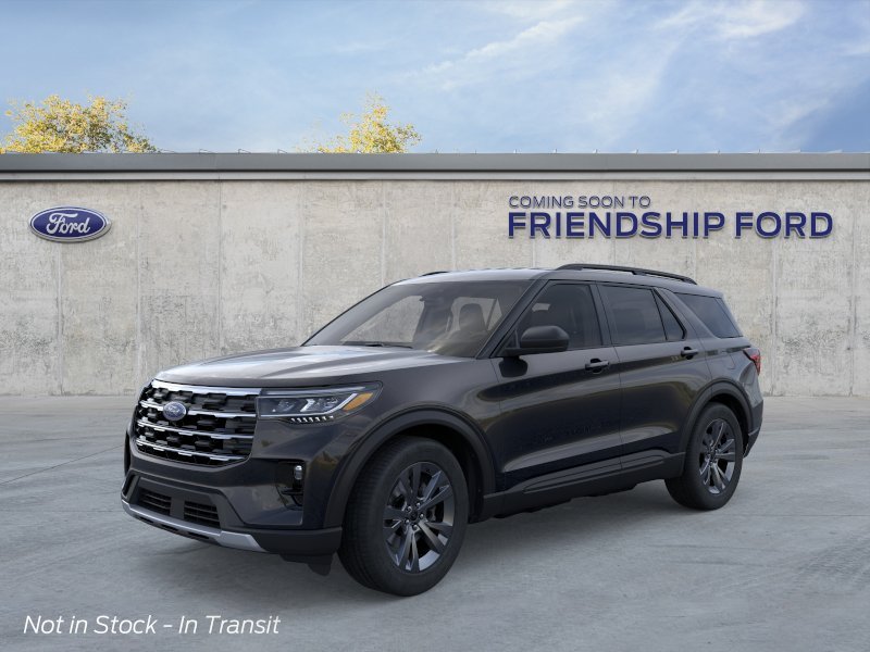New 2026 Agate Black Metallic Ford Active image 1