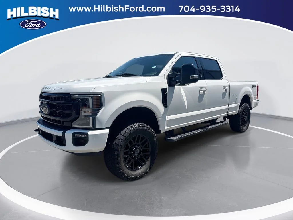 Used 2021 White Ford Lariat image 1