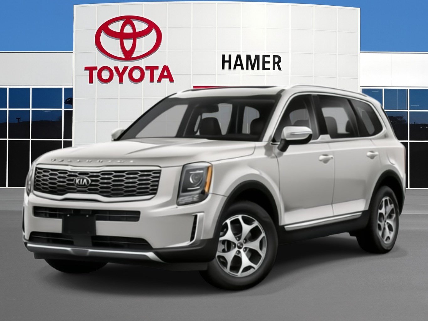 Used 2020 Snow White Pearl Kia EX image 1