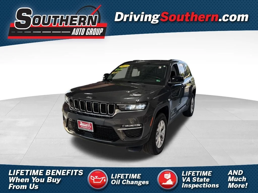 Used 2022 Gray Jeep Limited image 1